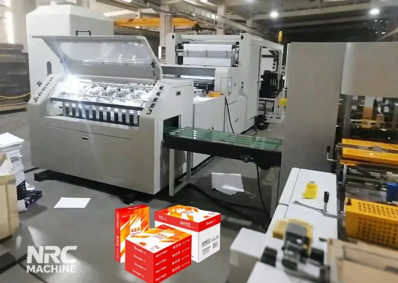High Efficiency Paper Processing Machinery For A4 Paper Business