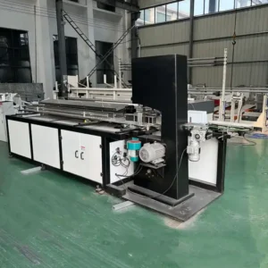 automatic cutter for full automatic toilet tissue paper roll making machine