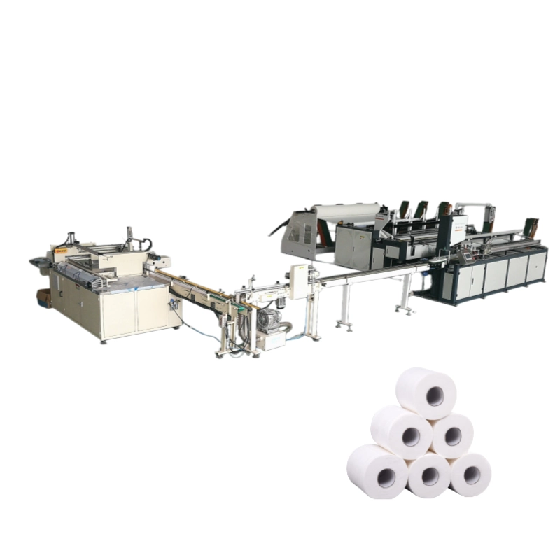 full automatic toilet tissue paper roll production line - nrc machine
