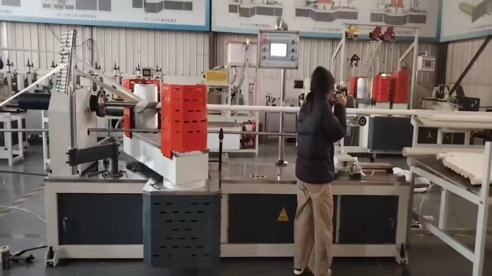 revolutionizing packaging industry qingdao new richuan unveils advanced cnc spiral paper tube making machine - nrc machine