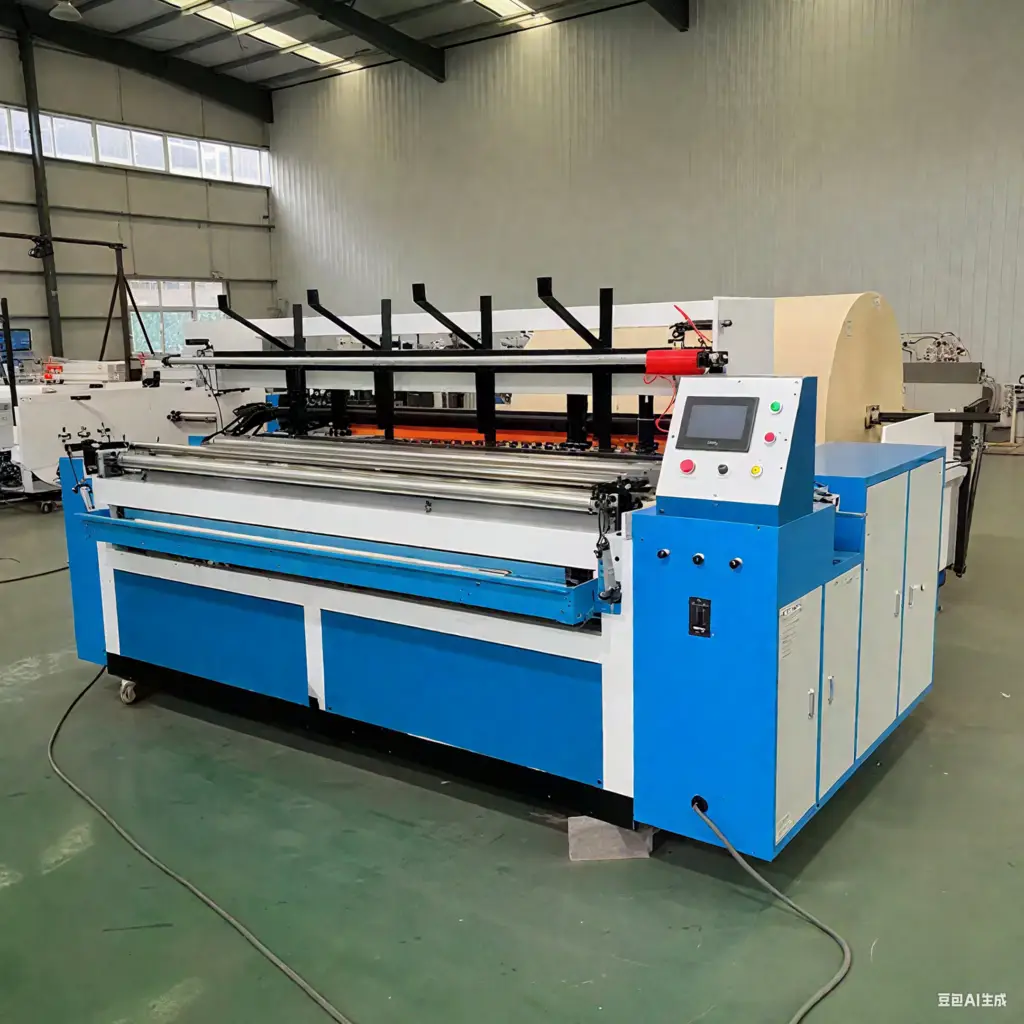 Full Automatic Toilet Tissue Paper Roll Making Machine