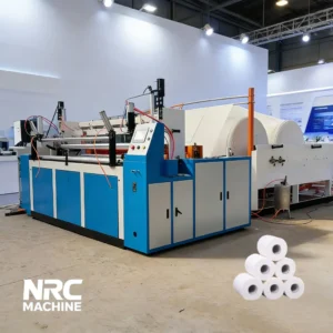 high efficiency toilet paper rewinder machine