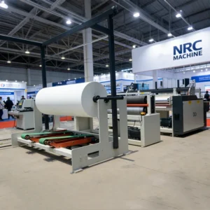 high speed factory sale toilet roll making machine