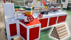 auto spiral tube making machine