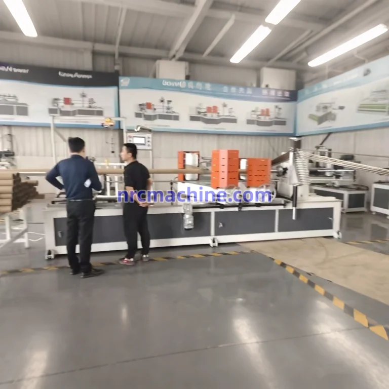 spiral paper core making machine