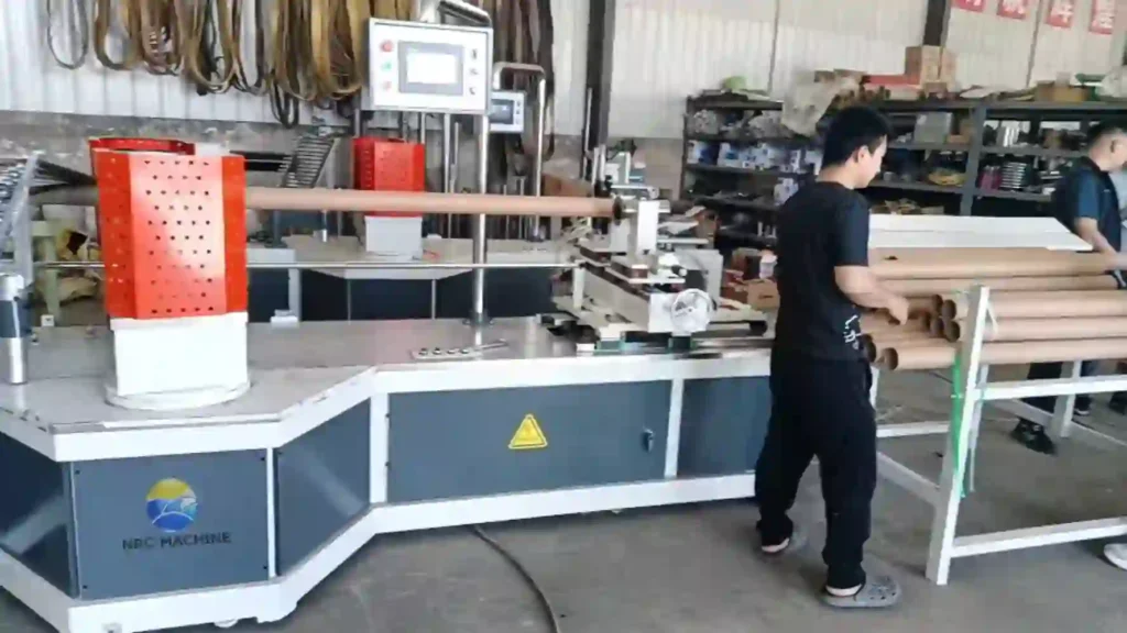 Automated Paper Core Machine