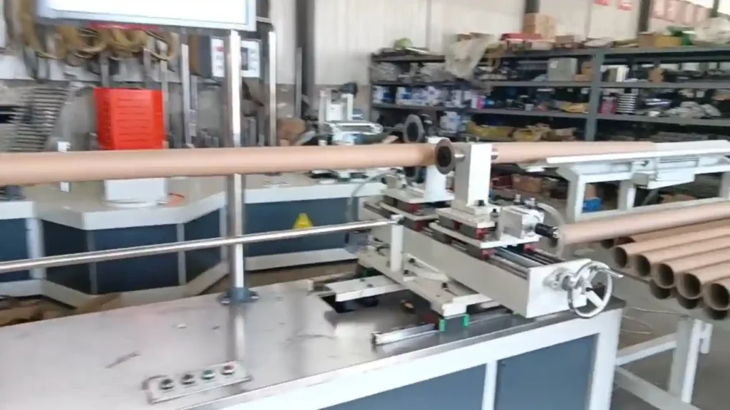 Automated Paper Core Machine