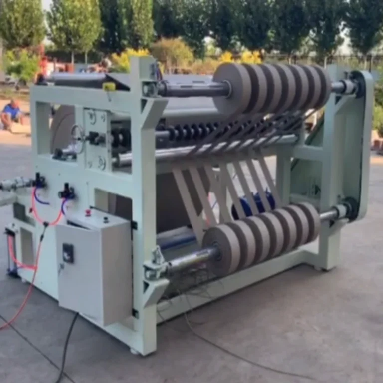 Kraft Paper Slitting Machine Rewinder (1)