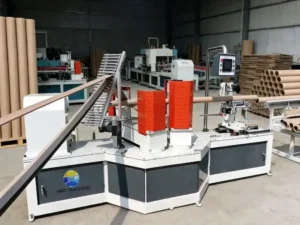paper tube manufacturing equipment manufactured by NRC MACHINE
