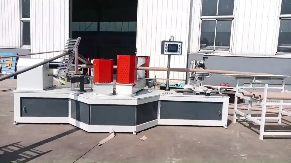 cnc paper tube making machine