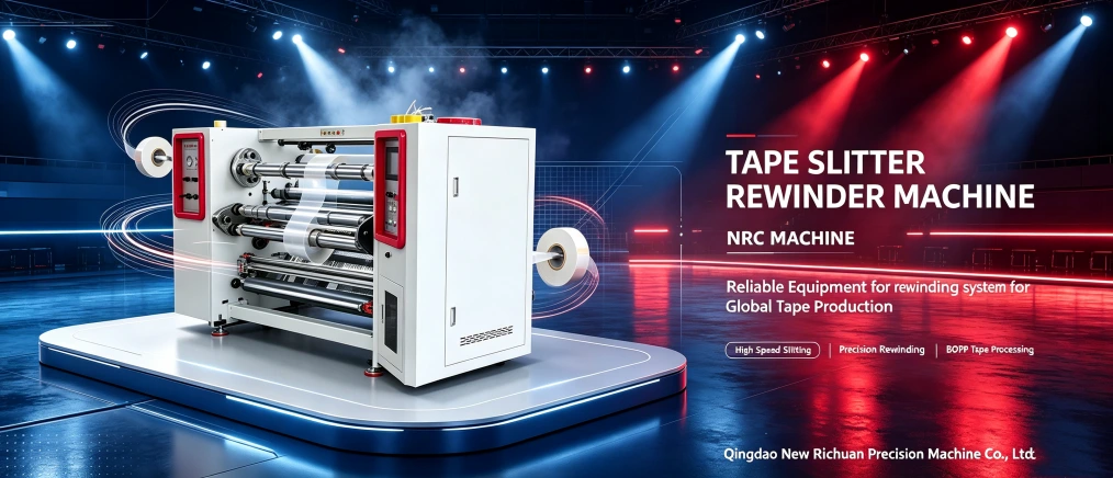 Máquina de corte de fita adesiva automática Máquina NRC nrc machine automatic adhesive tape film slitting machine