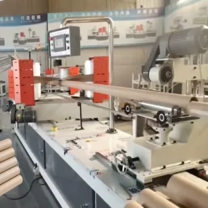 spiral paper cardboard tube making machine with four heads