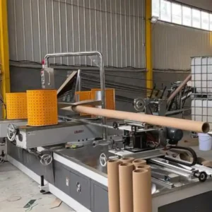 spiral winding machines for making cardboard paper tubes