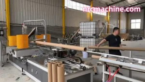 NRC MACHINE’s Spiral Winding Machines for making paper tubes are advanced, versatile, and efficient solutions for producing high-quality paper tubes. With precise control systems, a wide range of specifications, and robust construction, these machines are ideal for various industries. Whether you need small or large paper tubes, lightweight or heavy-duty ones, NRC MACHINE’s equipment can meet your production needs.