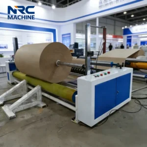 Automatic Kraft Paper Roll Slitter Rewinder Machine From NRC MACHINE