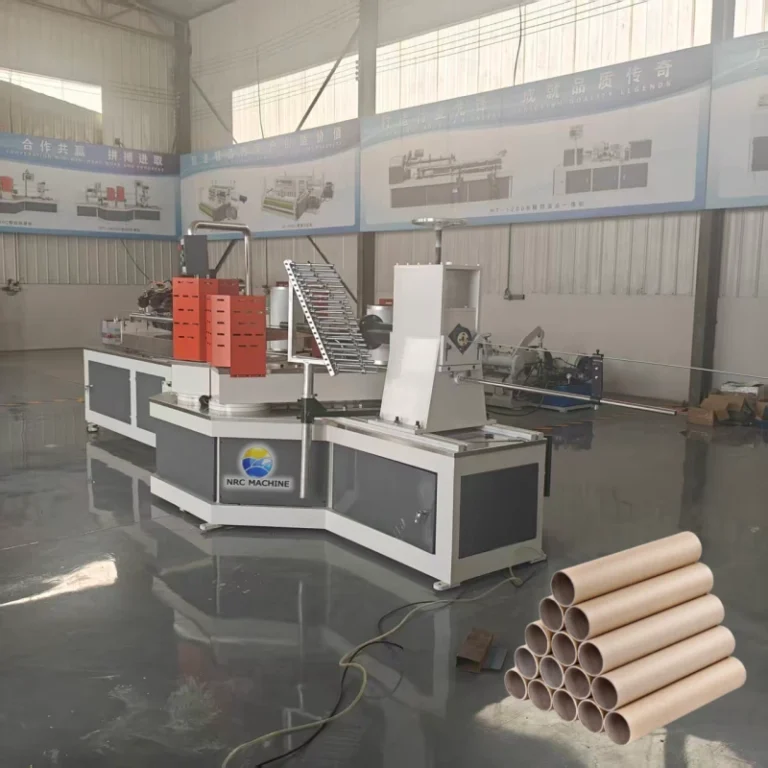 Four Heads Paper Tube Machine With Five Cutters