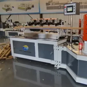 Four Heads Paper Tube Machine With Multi Cutters