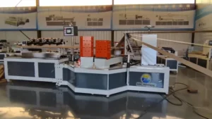 Four Heads Paper Tube Machine With Multi Cutters