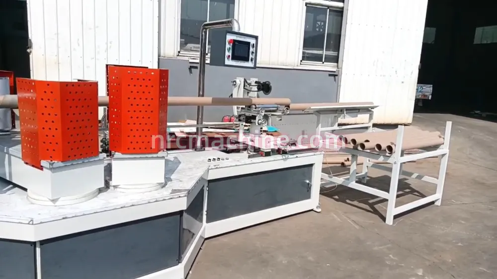 Automatic Paper Tube Making Machine