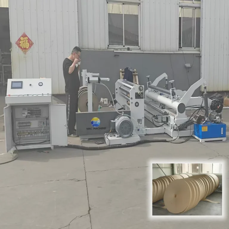 Jumbo Paper Roll Slitter Rewinder Machine