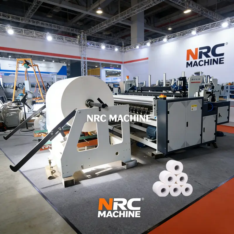 Machine Toilet Paper Production