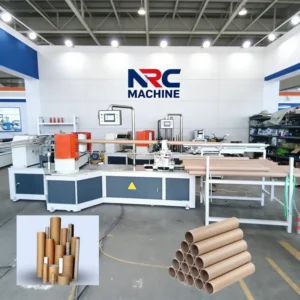 Two Heads Paper Tube Making Machine