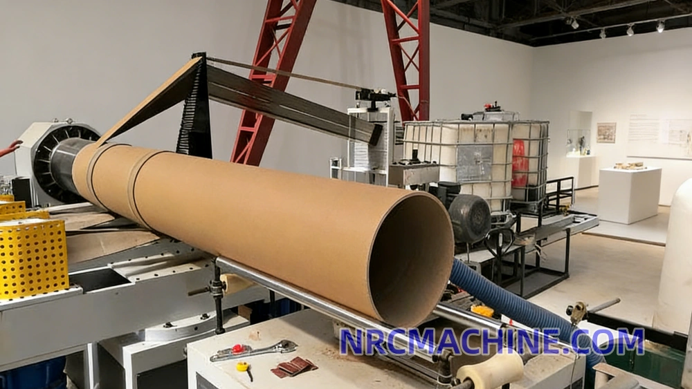 What is the Paper Tube Machine Used for?