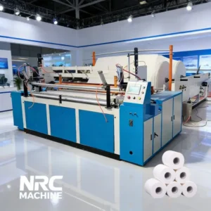NRC precision paper roll converting machine toilet paper production line