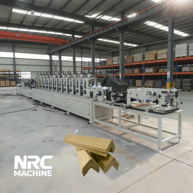 China paper edge protector machine manufacturer