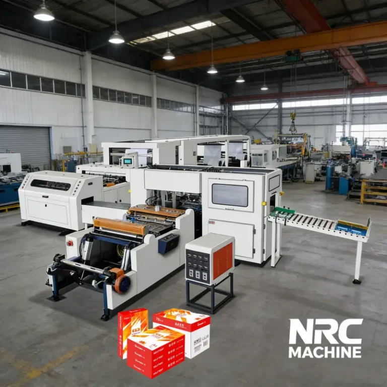 High efficiency A4 paper machine full production line with CNC controller by NRC MACHINE