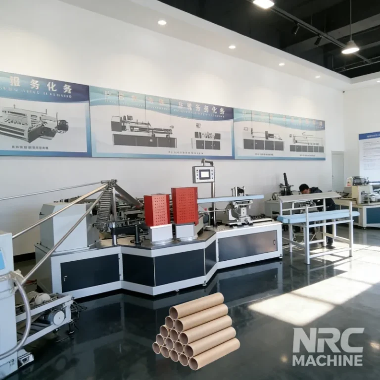 Full Automatic Paper Core Making Machine - NRC MACHINE High-Speed Production