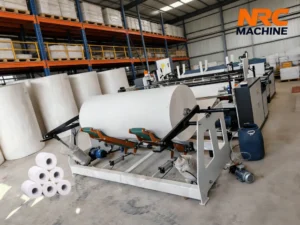 Machine For Making Toilet Paper