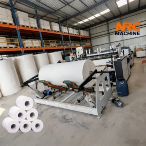 Machine For Making Toilet Paper
