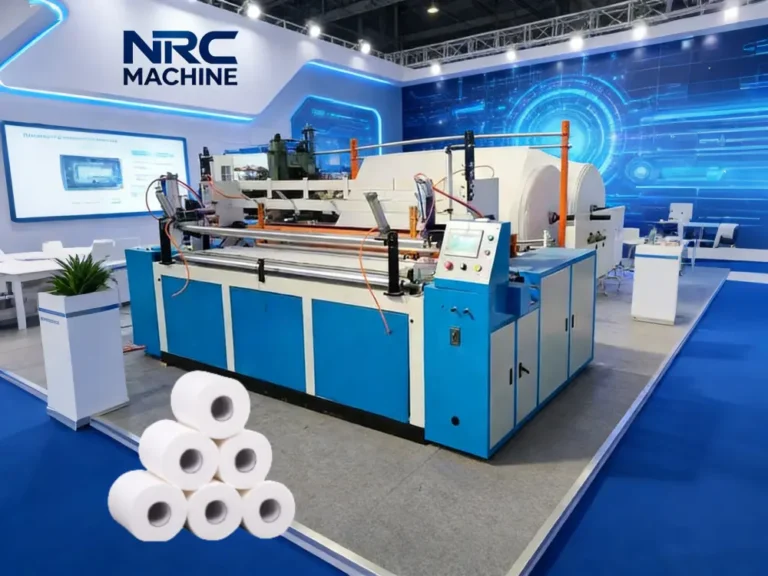 Machine Toilet Paper: Full Automatic Production Line by NRC MACHINE