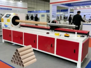 paper core cutter machine for manufacturing plant