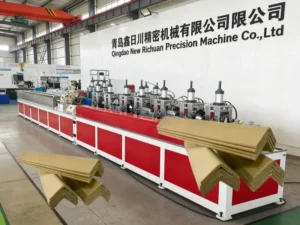 high efficiency paper corner board making machine