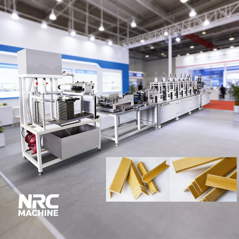 Paper corner protector machine from NRC MACHINE