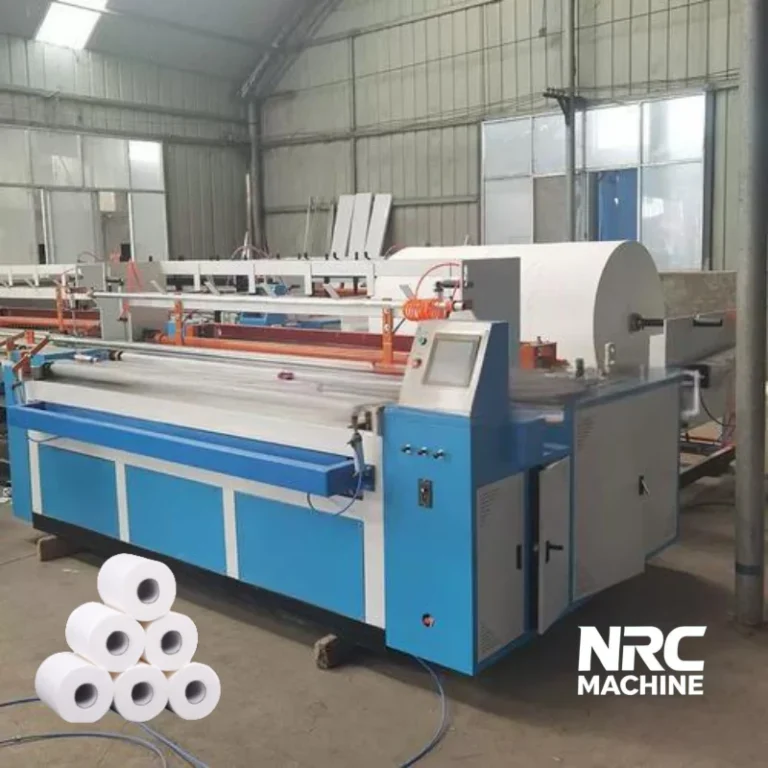 precision toilet paper roll converting machine from NRC MACHINE