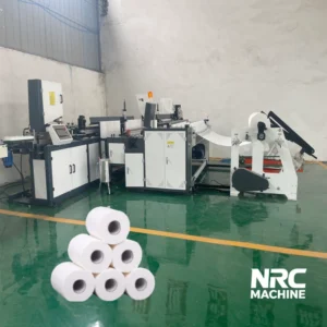 high precision toilet paper roll converting machine in working from NRC MACHINE