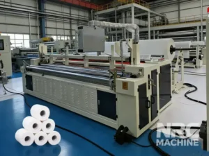 high efficiency rewinder for machine make paper toilet rolls
