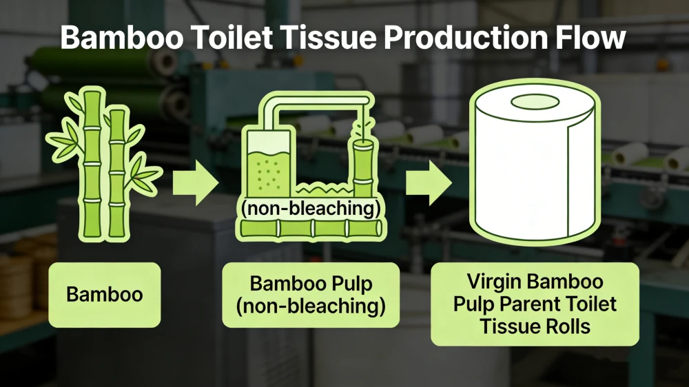 Bambuspapier Zellstoff Toilettenpapier Maschine Preis | tpd komplette Linie nrc Maschine bamboo toilet tissue making machine price production flow