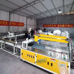 NRC full automatic toilet paper making machine with rewinder, cutter and packaging line