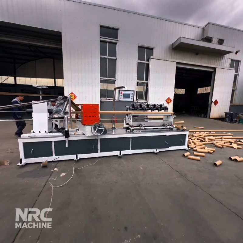 spiral paper core making machine nrc150d  product introduction | nrc machine - nrc machine
