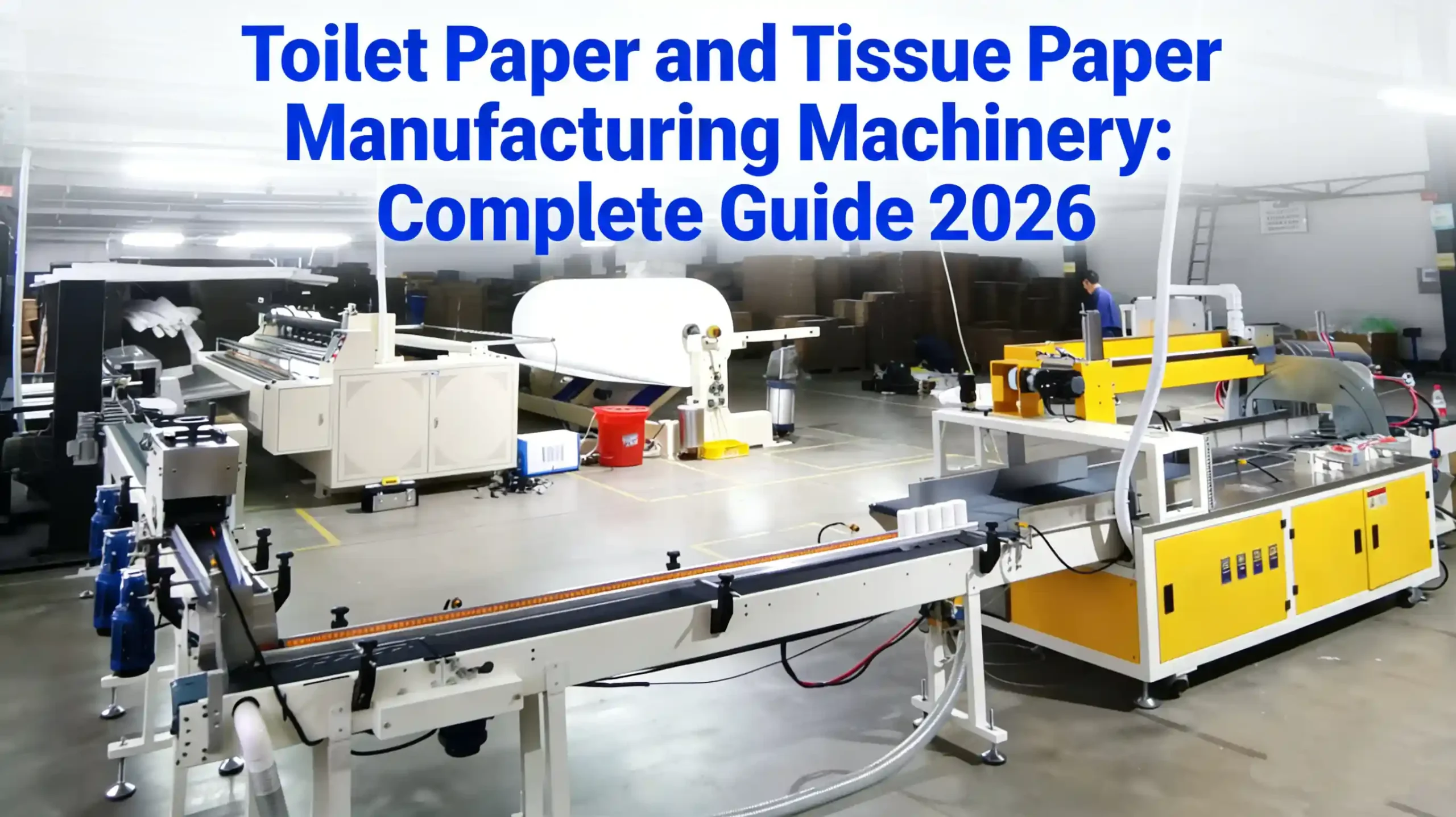 toilet paper and tissue paper manufacturing machinery complete guide 2026 - nrc machine