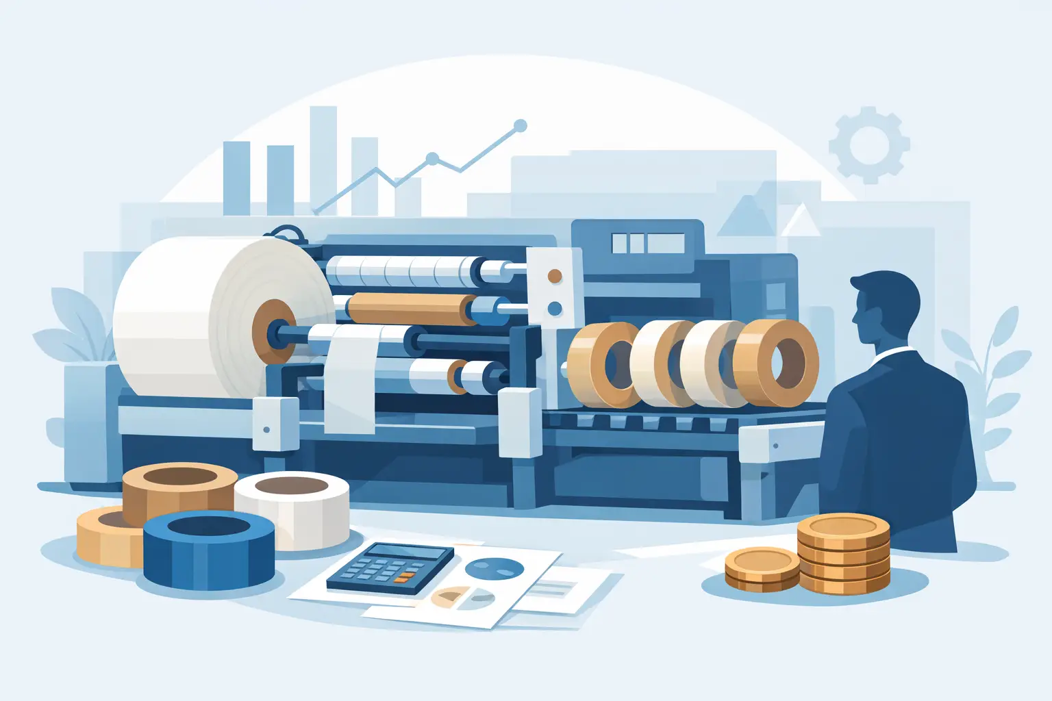 guía de precios de la máquina para fabricar cinta adhesiva - nrc machine