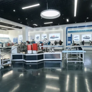 front picture of NRC200 spiral carton tube production machine