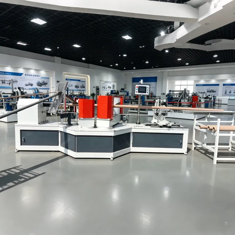 nrc200 spiral carton tube production machine | ce certified for italy market - nrc machine