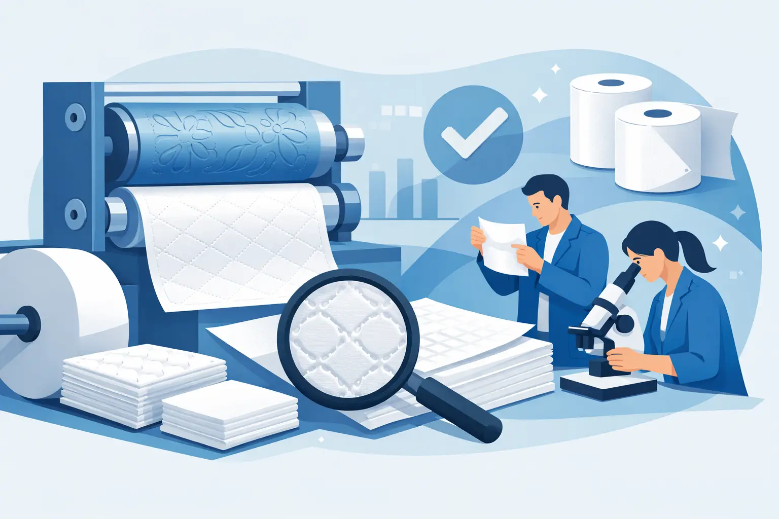 Verbesserung der Qualität von Gewebeprägungen - nrc machine