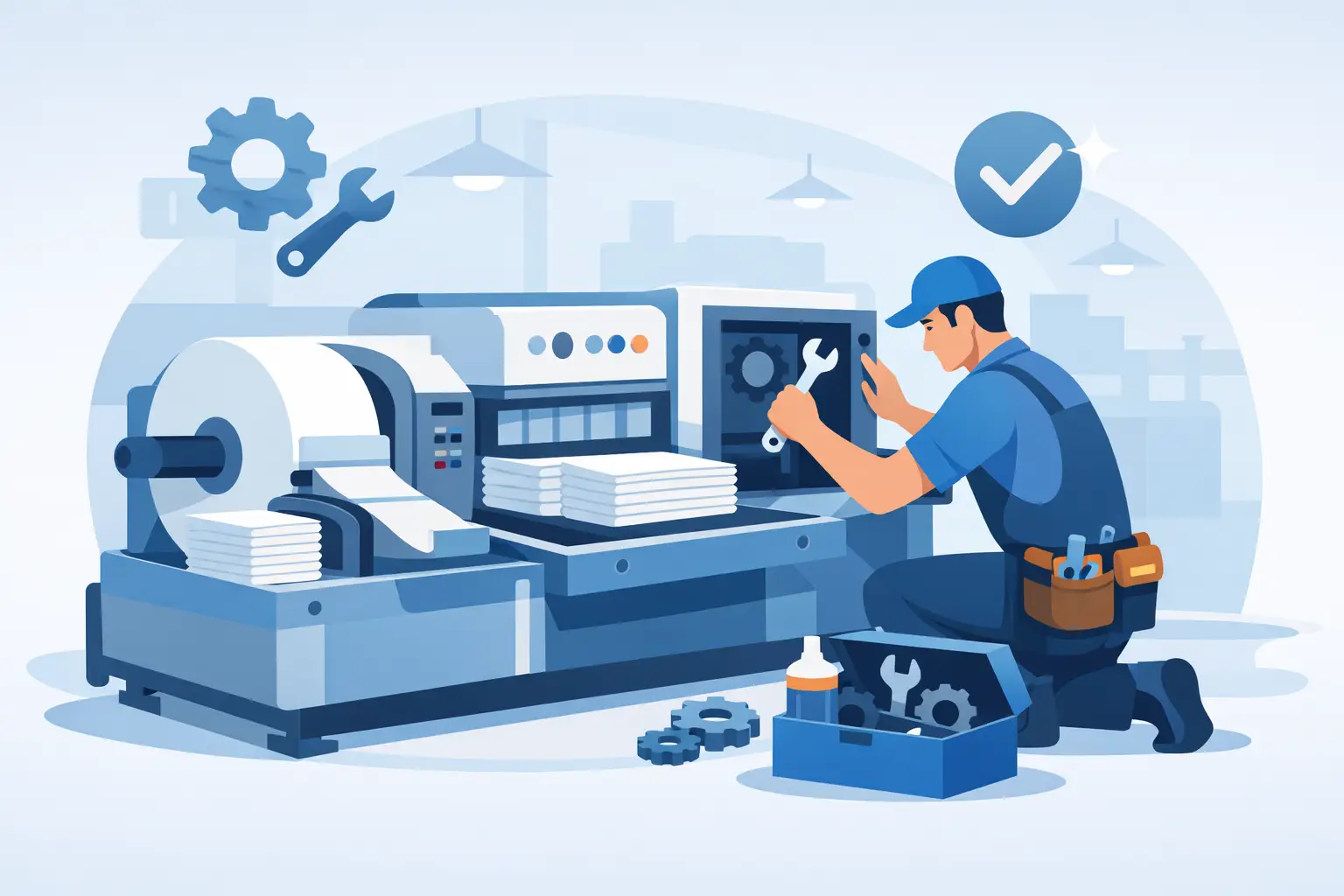 how to maintain tissue folding machine - nrc machine