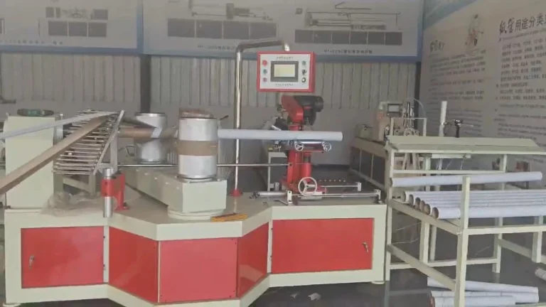 Cách vận hành máy làm ống giấy NRC150B